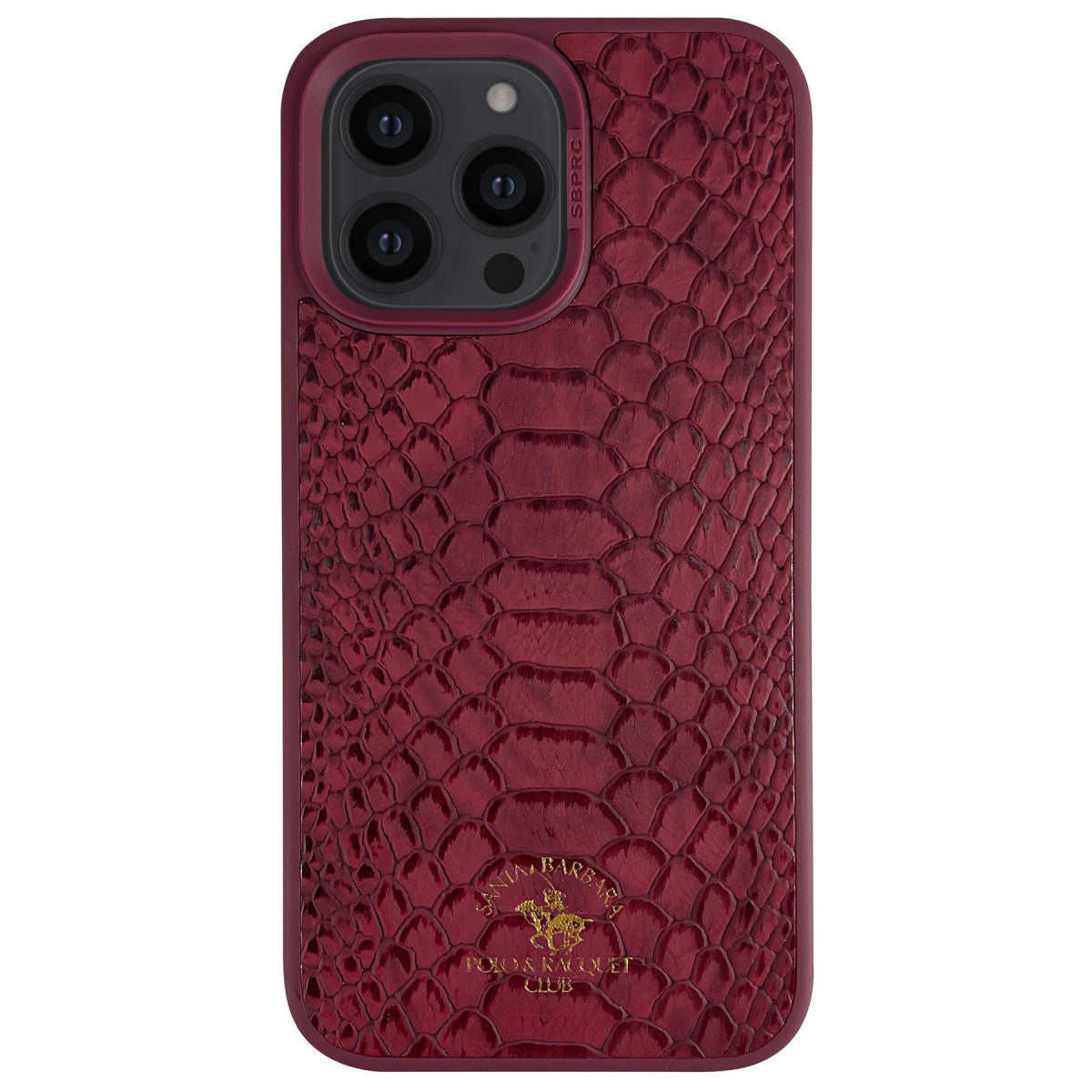 Santa Barbara Polo Racquet Club iPhone 14 Pro Max Knight Deri Kapak