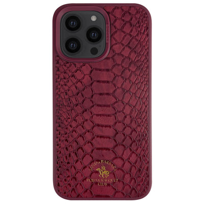 Santa Barbara Polo Racquet Club iPhone 14 Pro Max Knight Deri Kapak