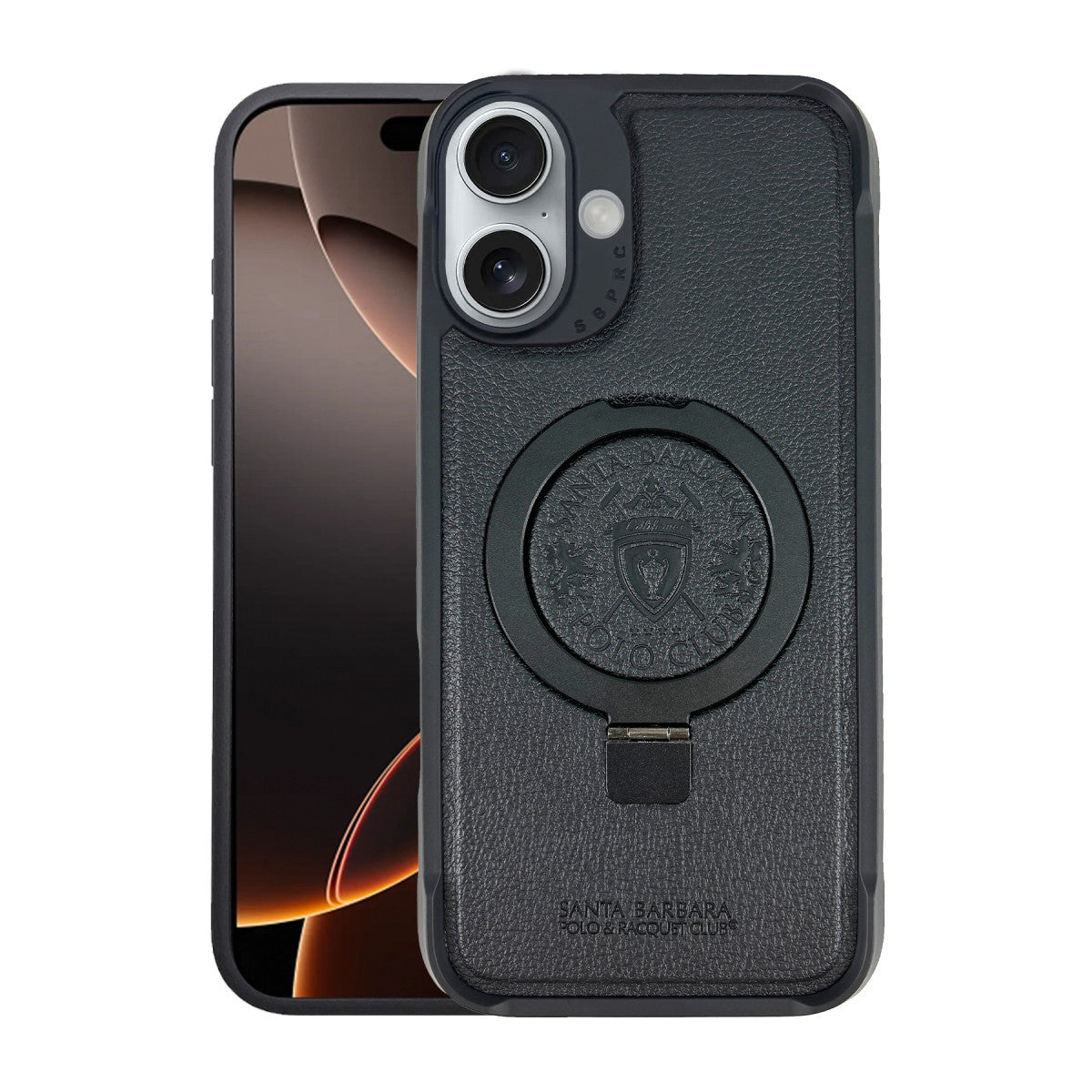 Santa Barbara Polo Racquet Club iPhone 16 Primo Magsafe Stand Kapak