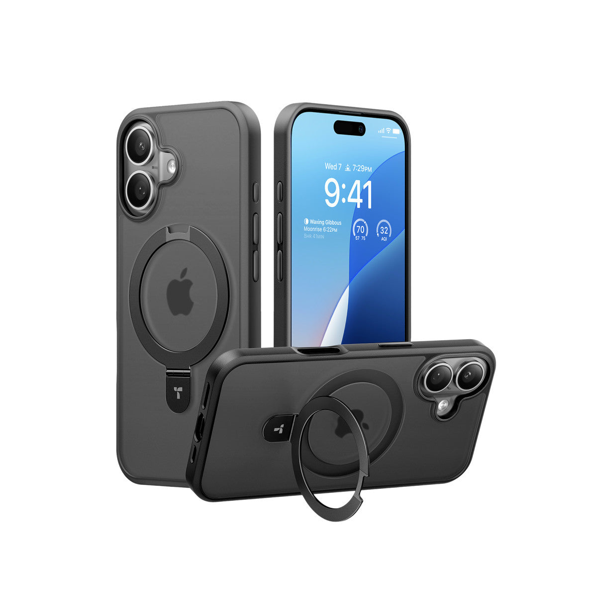 Torras Apple iPhone 16 O Stand Serisi Magsafe Kılıf