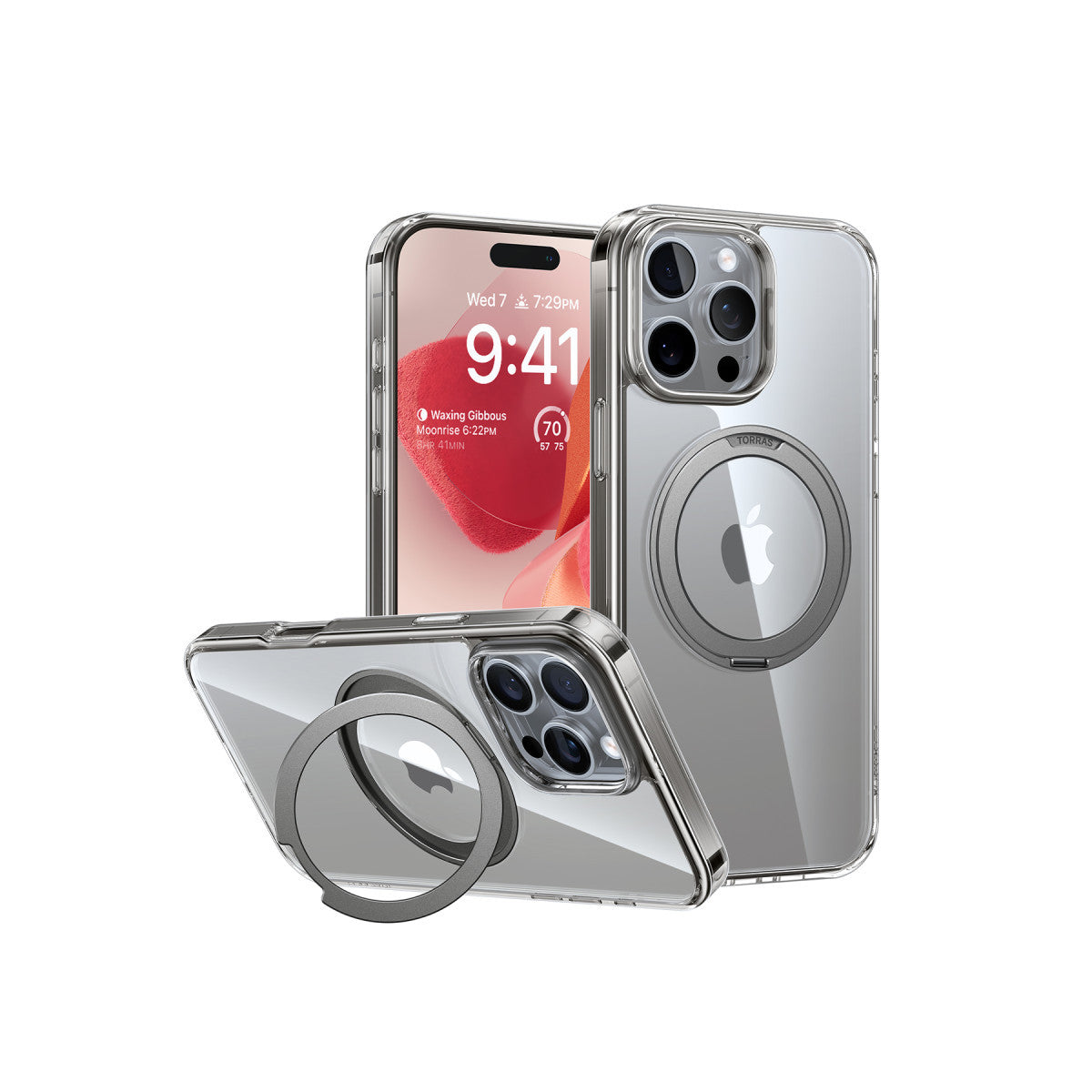 Torras Apple iPhone 16 Pro Max O Stand Pro Serisi Magsafe Kılıf