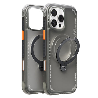 Torras Apple iPhone 16 Pro Max O Stand Spin Air Serisi Magsafe Kılıf