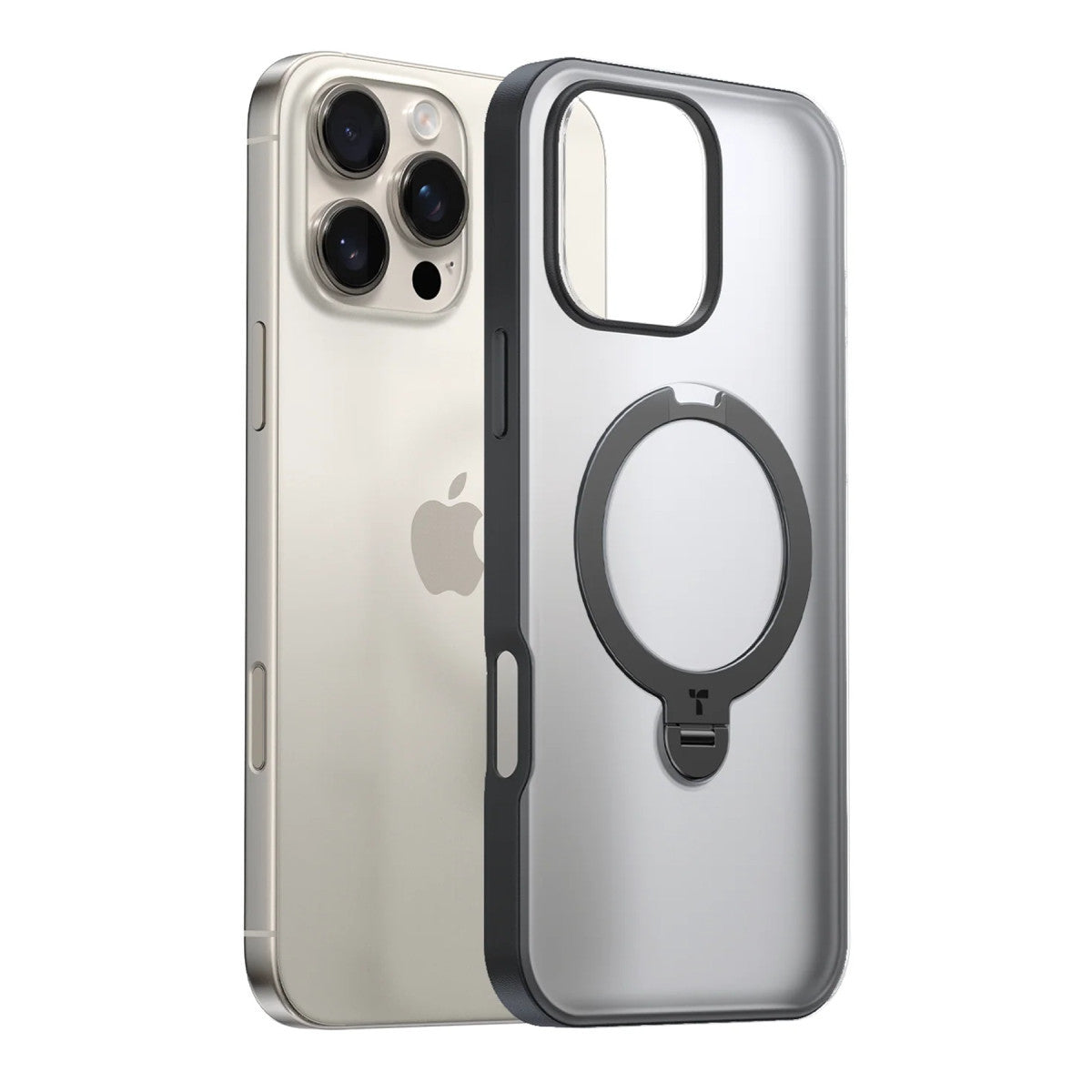 Torras Apple iPhone 16 Pro Max O Stand Spin Serisi Magsafe Kılıf