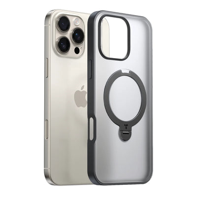 Torras Apple iPhone 16 Pro Max O Stand Spin Serisi Magsafe Kılıf