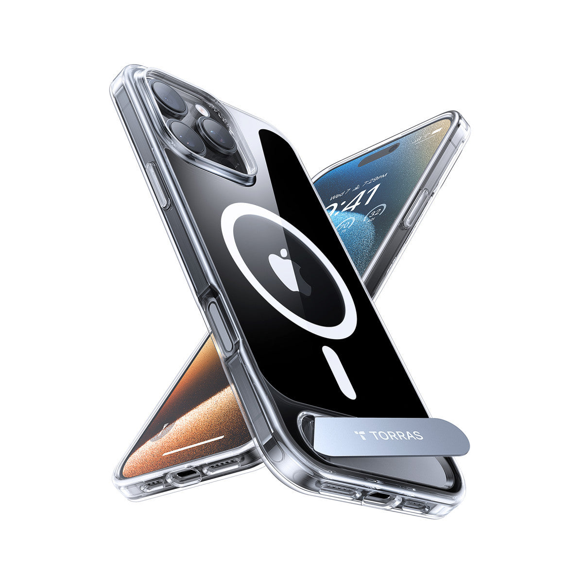 Torras Apple iPhone 16 Pro Max P Stand Serisi Magsafe Kılıf