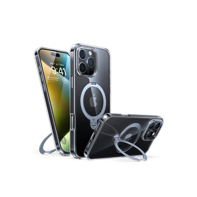 Torras Apple iPhone 16 Pro O Stand Spin Serisi Magsafe Kılıf