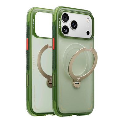 Torras Apple iPhone 17 Pro O Stand Spin Air Serisi Magsafe Kılıf