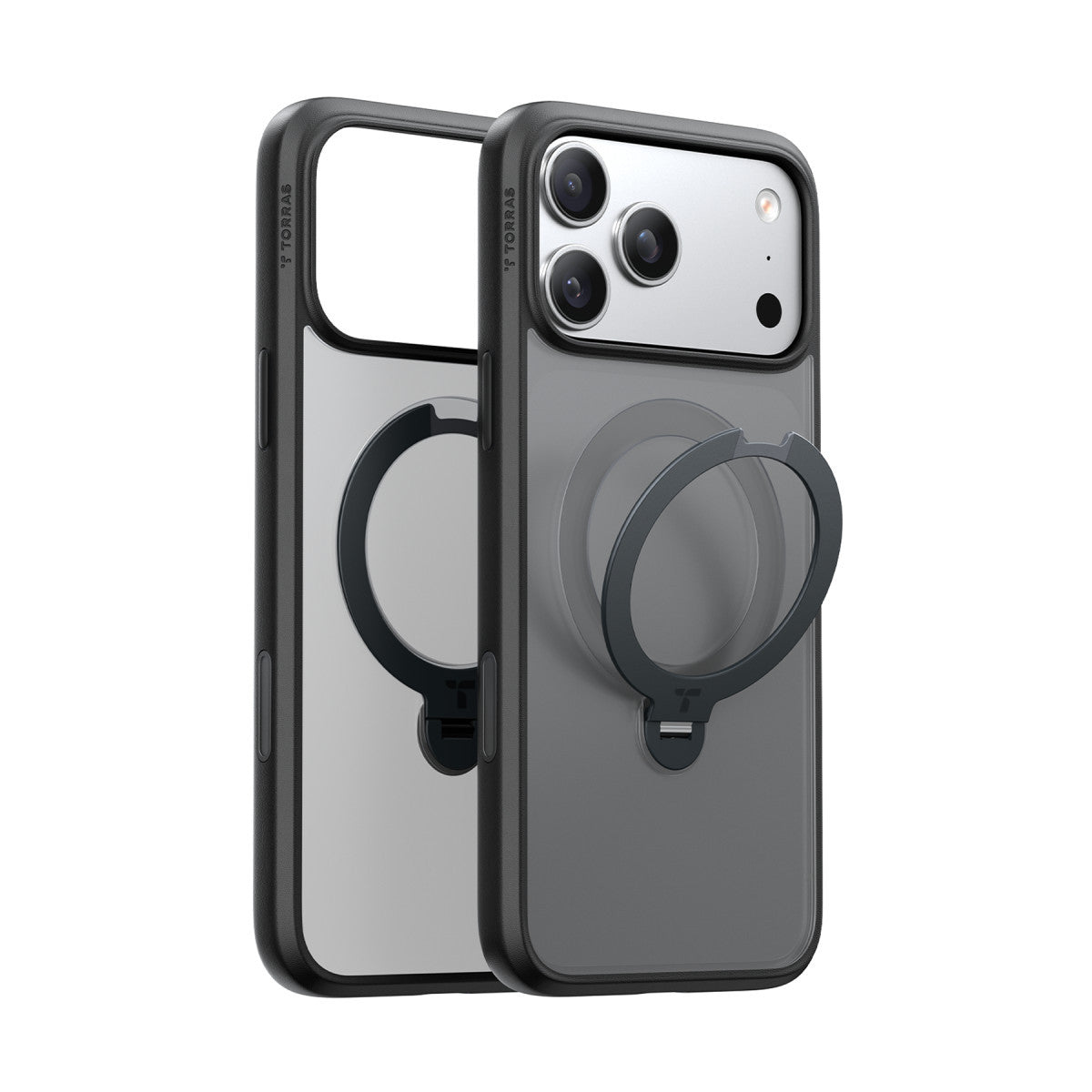 Torras Apple iPhone 17 Pro O Stand Spin Serisi Magsafe Kılıf