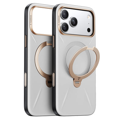 Torras Apple iPhone 17 Pro O Stand Spin VegSkin Serisi Magsafe Kılıf