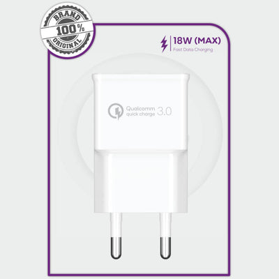 SY-308 Type-C Uyumlu QC 3.0 Hızlı Şarj Adaptörü