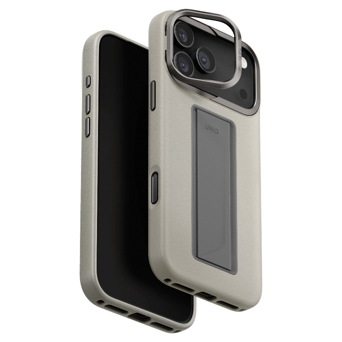 Uniq Apple iPhone 17 Pro Heldro Pro Magsafe Standlı Deri Kapak