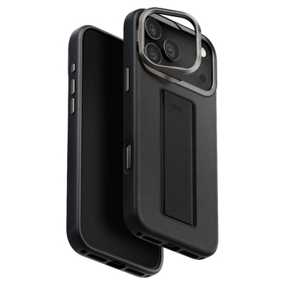 Uniq Apple iPhone 17 Pro Max Heldro Pro Magsafe Standlı Deri Kapak