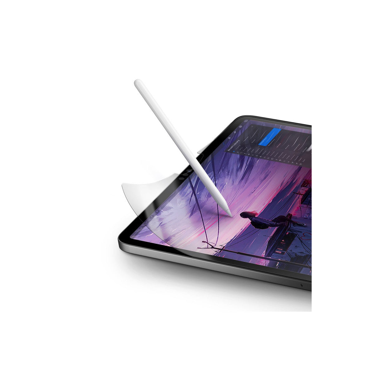 Uniq iPad Pro 13 (2024) Optix Paper Sketch Tablet Nano Koruyucu