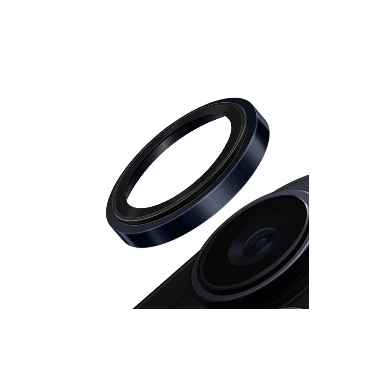 Uniq iPhone 15 Pro Max Optix Çelik Çerçeveli Sapphire Kamera Lens Koruyucu