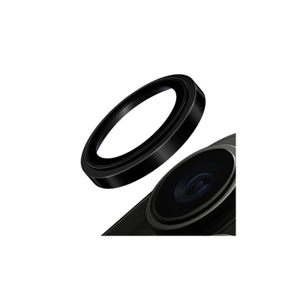 Uniq iPhone 15 Pro Max Optix Çelik Çerçeveli Sapphire Kamera Lens Koruyucu