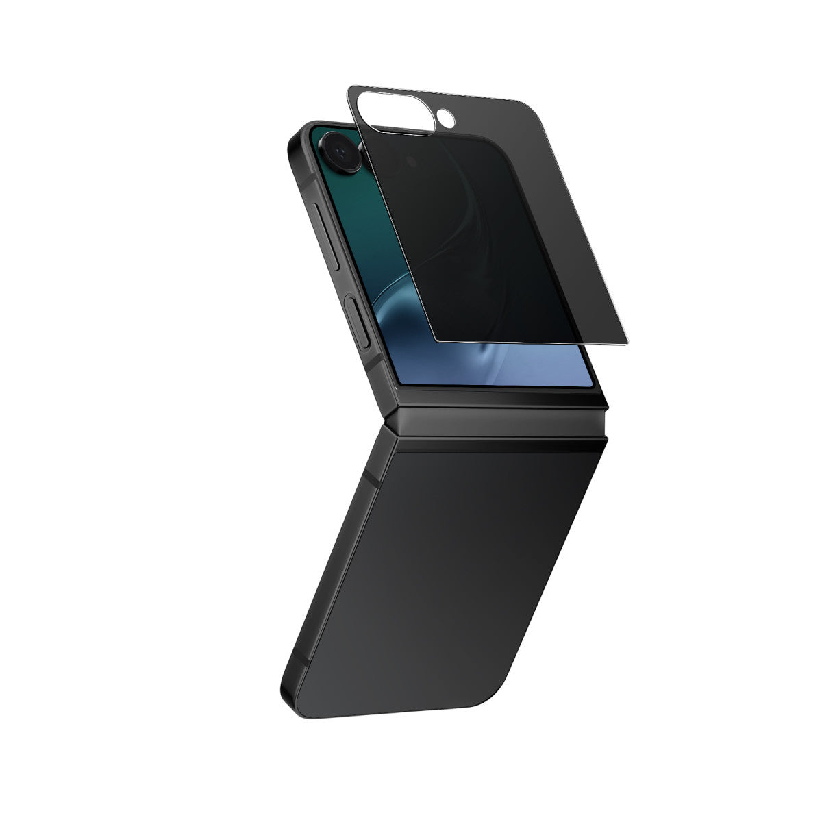 Uniq Samsung Galaxy Z Flip 7 Optix Hayalet Cam Ekran Koruyucu