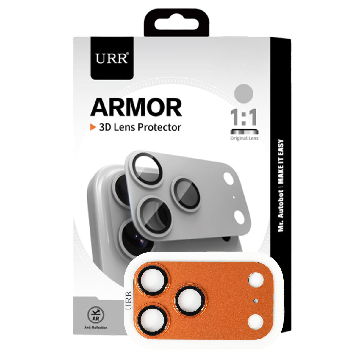 URR Apple iPhone 17 Pro Max Armor 3D Kamera Lens Koruyucu
