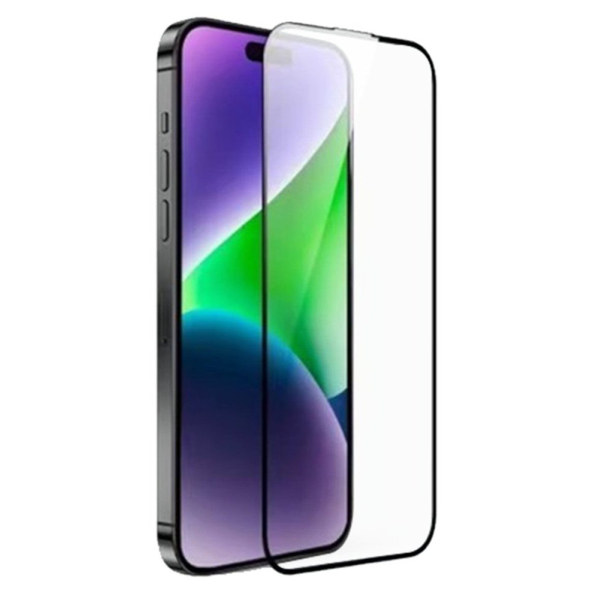 URR iPhone 14 2.5D Antistatik Silkscreen Cam Ekran Koruyucu