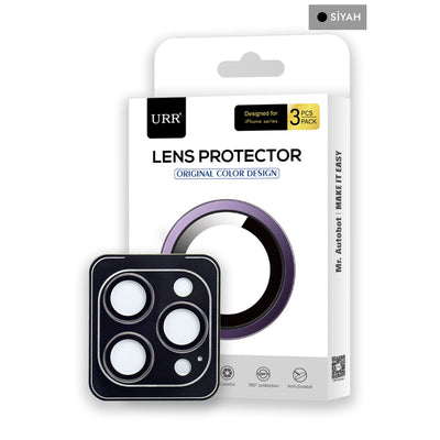 URR iPhone 14 Pro Max Titanium Alloy AR Kamera Lens Koruyucu