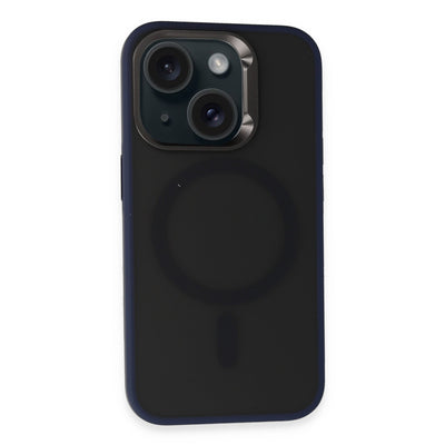 URR iPhone 15 Metal Frame Matte Magsafe Kapak