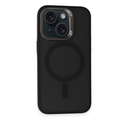 URR iPhone 15 Metal Frame Matte Magsafe Kapak