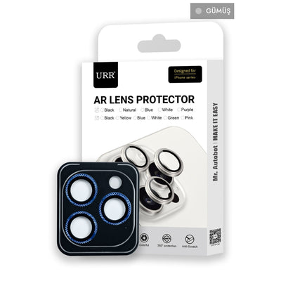 URR iPhone 15 Pro Max Rhomb Snakeskin AR Kamera Lens Koruyucu