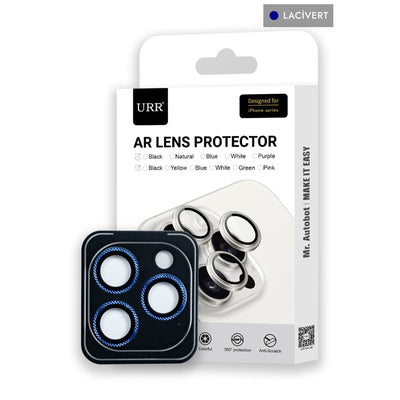 URR iPhone 15 Pro Max Rhomb Snakeskin AR Kamera Lens Koruyucu