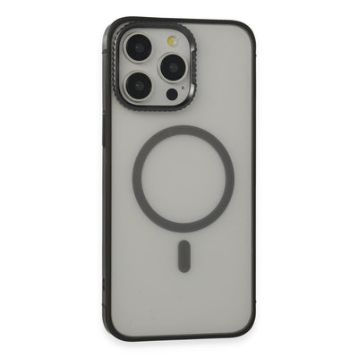 URR iPhone 15 Pro PVDSS Lens Titanium Edge Magsafe Kapak