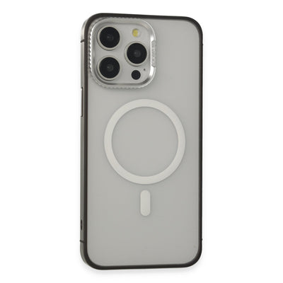 URR iPhone 15 Pro PVDSS Lens Titanium Edge Magsafe Kapak