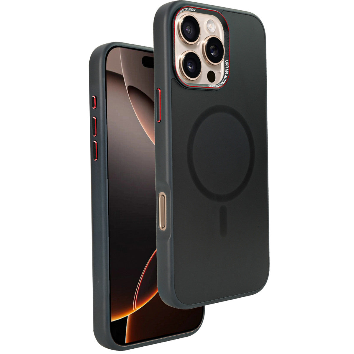 URR iPhone 16 Pro Max Matte Pure Glass Magsafe Kapak