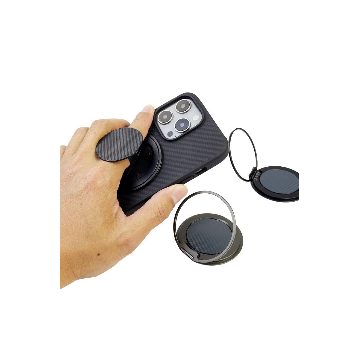 URR Universal Standlı Magsafe Yüzük