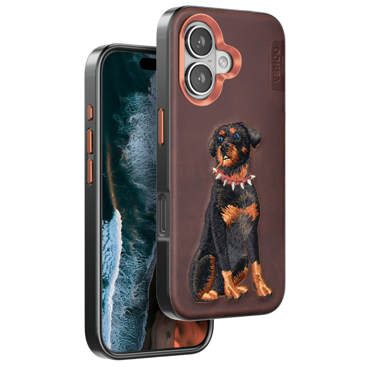 Venco iPhone 16 Perma Desenli Kapak