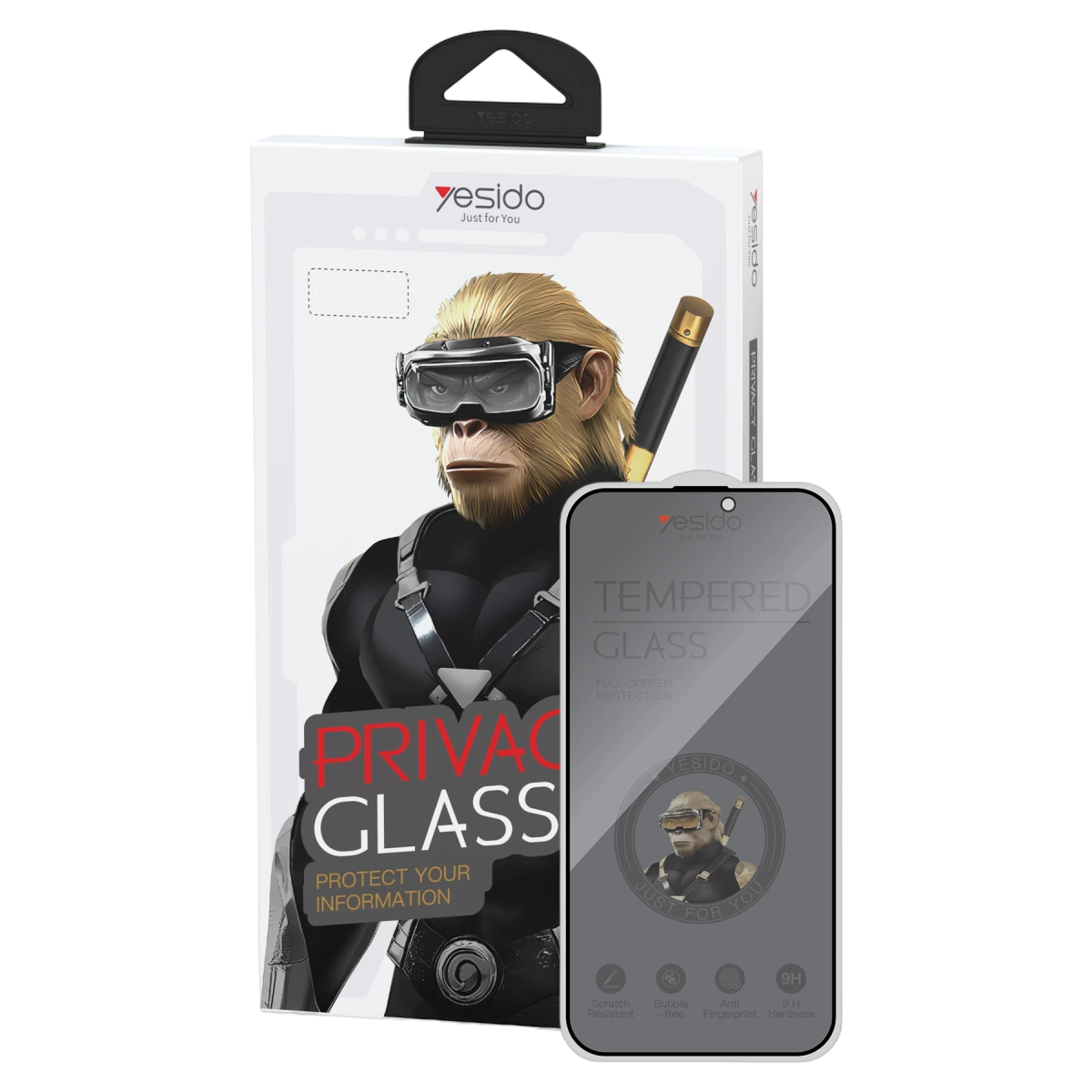 Yesido Apple iPhone 14 Pro Max TG27 Hayalet Cam Ekran Koruyucu - kılıfxpremium