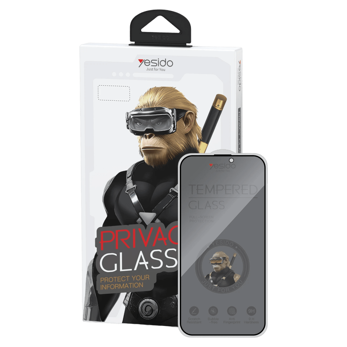 Yesido Apple iPhone 16 Pro TG27 Hayalet Cam Ekran Koruyucu - kılıfxpremium