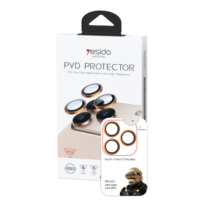 Yesido Apple iPhone 17 Pro Max WB60 Metal Kamera Lens