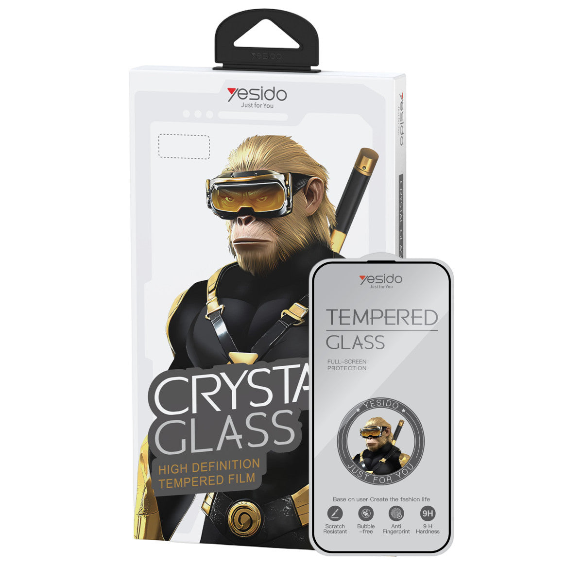 Yesido Apple iPhone 17 TG26 Ultra Clear HD Cam Ekran Koruyucu