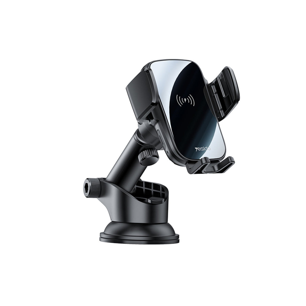 Yesido C186 Izgara Klipsli ve Vantuzlu 15W Kablosuz Şarjlı Araç Tutucu