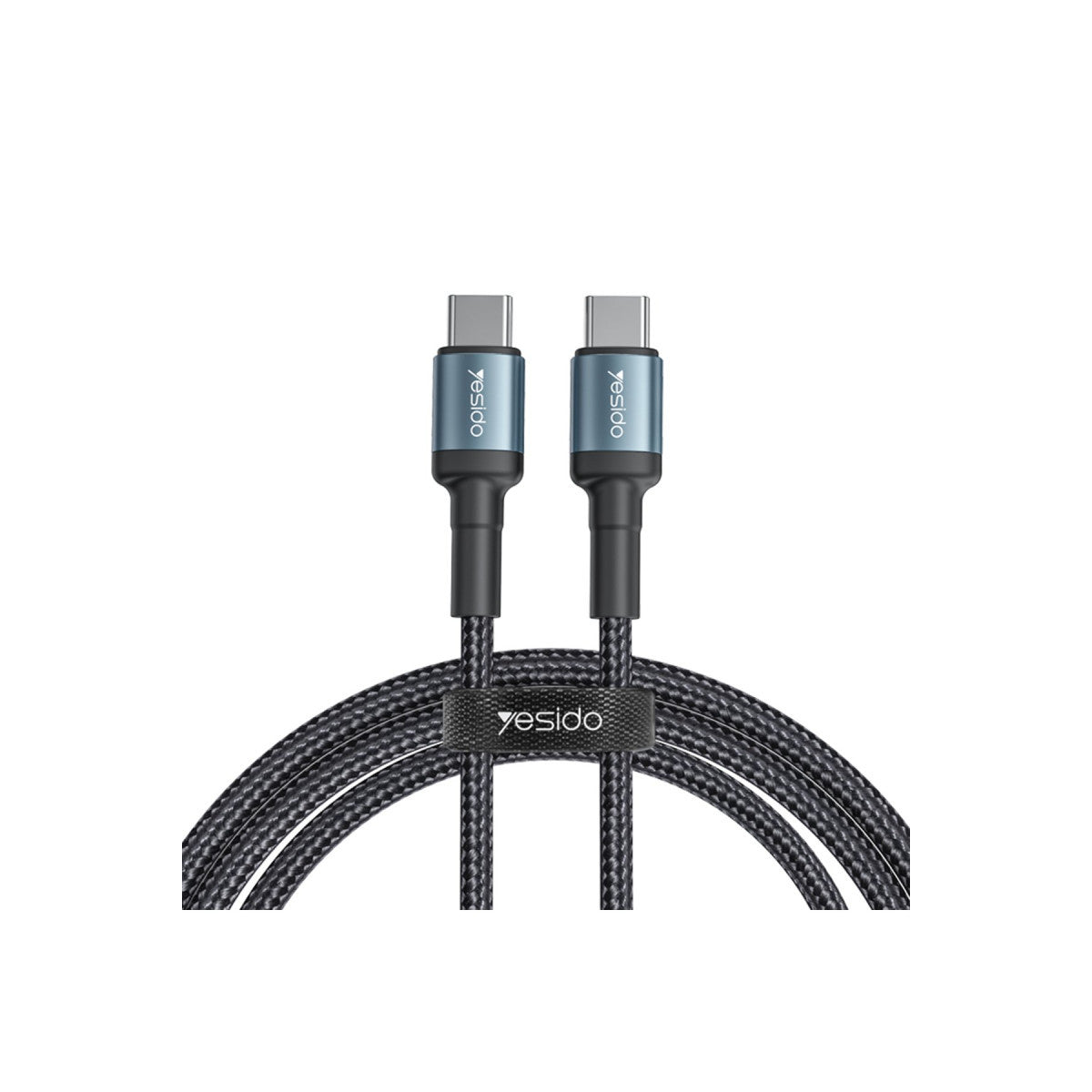 Yesido CA78 1.2M 60W Hasırlı Type-C to Type-C PD Hızlı Şarj Kablosu