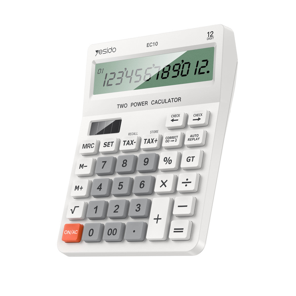 Yesido EC10 Güneş Enerjili Hesap Makinesi