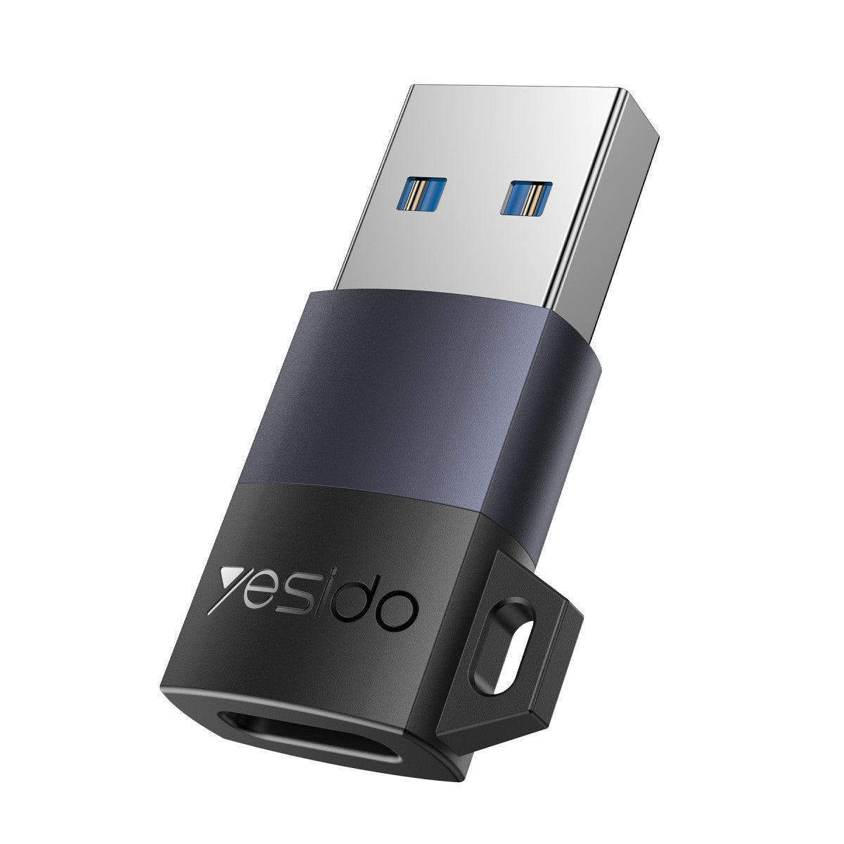 Yesido GS34 USB to Type-C 480 Mbps Data ve 18W Hızlı Şarj Destekli OTG Dönüştürücü