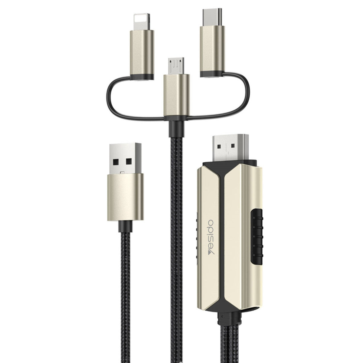 Yesido HM14 2m FHD 3in1 to HDMI Kablo