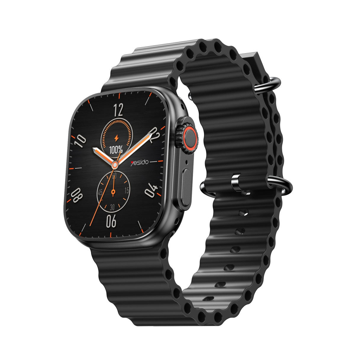 Yesido IO21 1.96 inç IP68 Su Geçirmez Konuşmalı 5 Adet Kordonlu Akıllı Saat