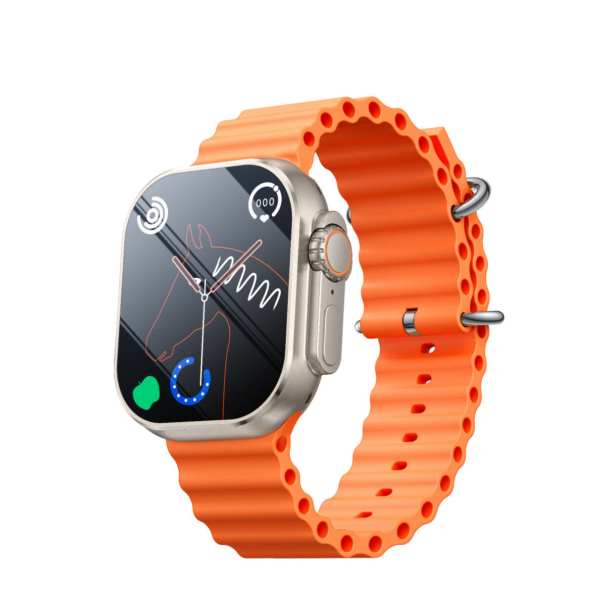 Yesido IO40 U2 2.01inç HD Dokunmatik Ekran BT Arama Destekli Wireless Şarjlı Akıllı Saat