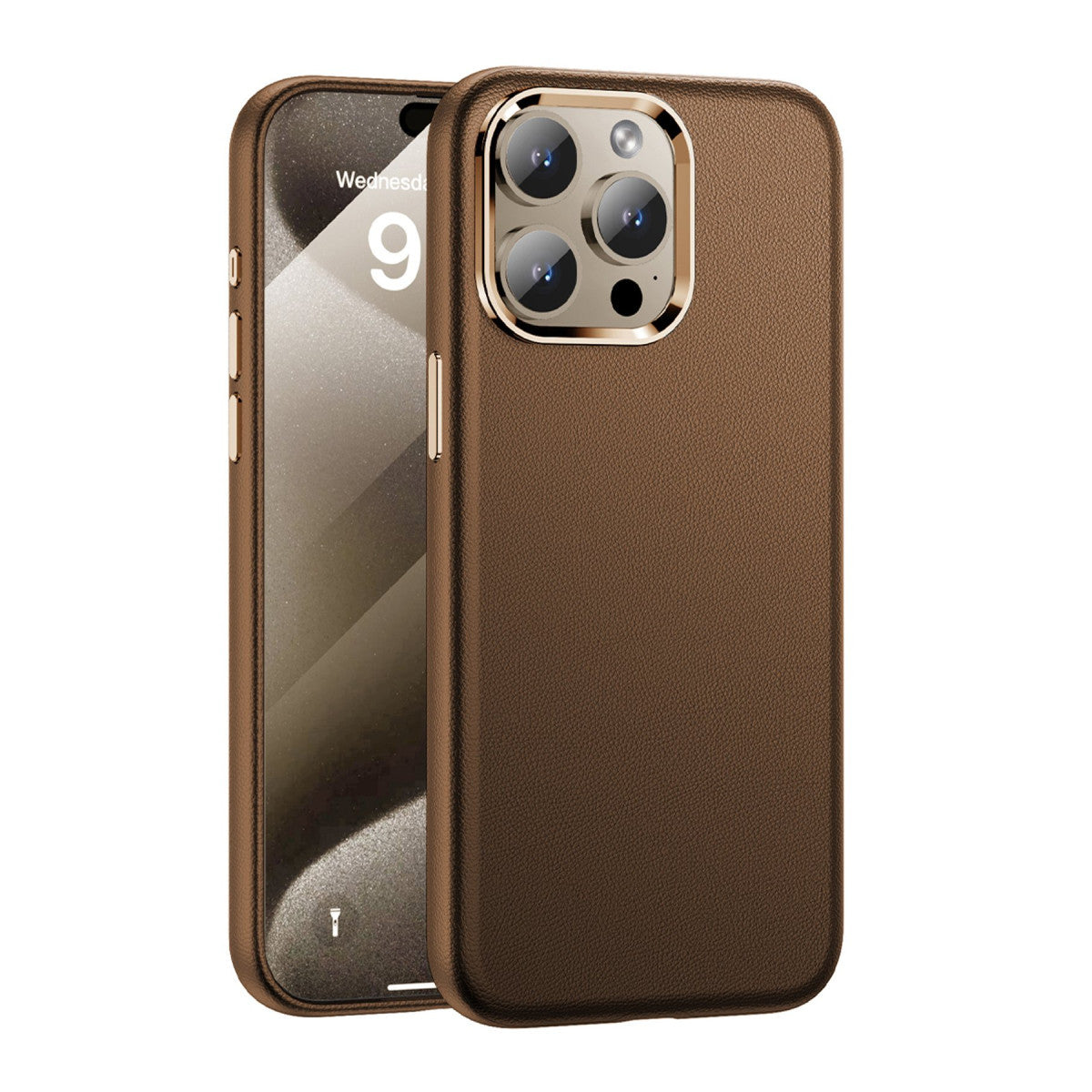 Yesido iPhone 15 Pro PC09 Elegance Deri Magsafe Kapak