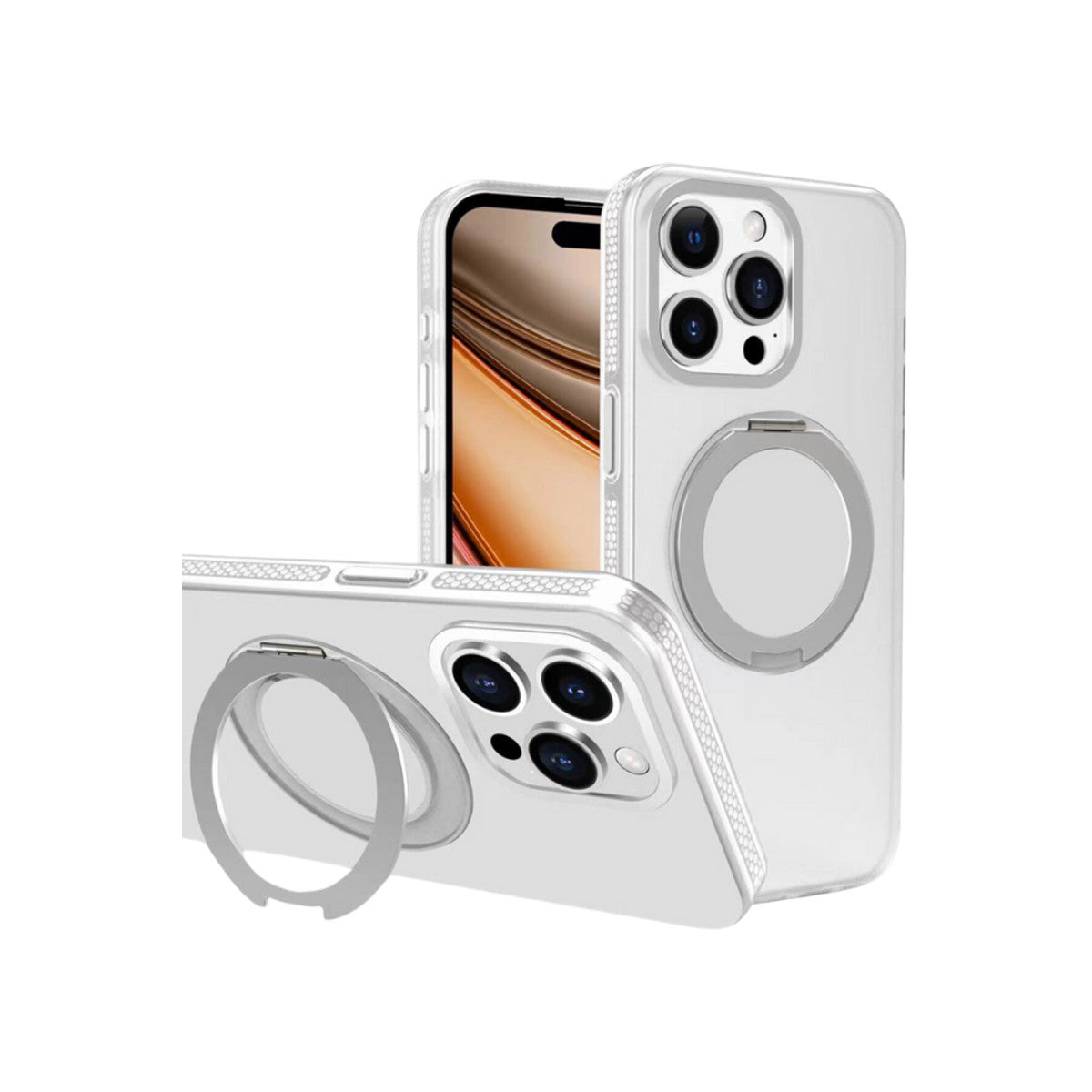 Yesido iPhone 16 Pro PC17 Roza Magsafe Standlı Kapak