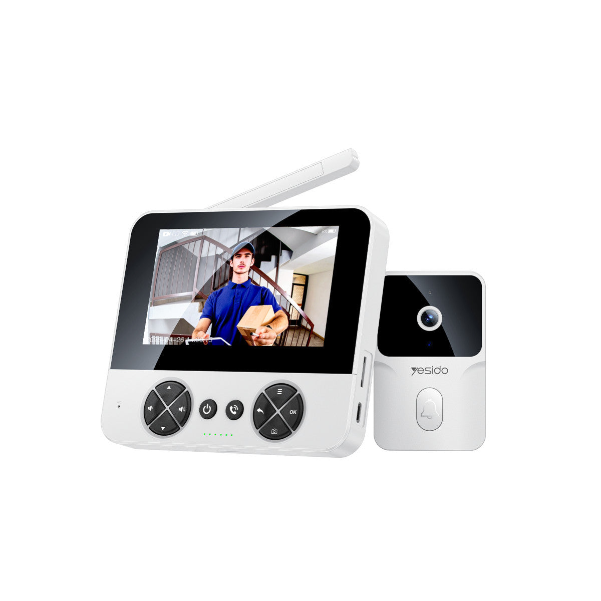 Yesido KM27 Gece Görüş Özellikli Akıllı Görüntülü Wireless Diyafon