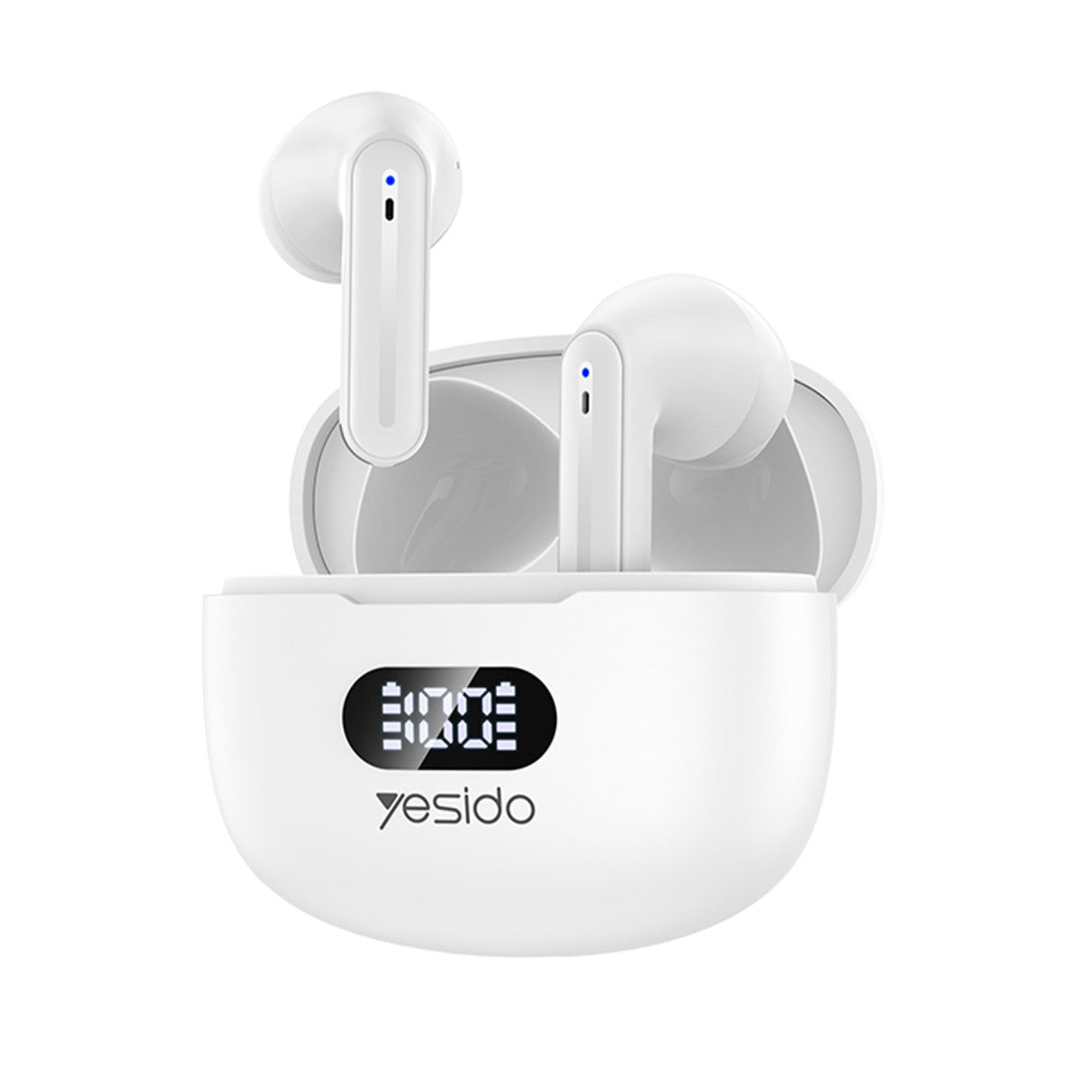 Yesido TWS19 Aktif Gürültü Engelleyici Özellikli Dijital Şarj Göstergeli BT 5.3 Kablosuz Airpods Kulaklık