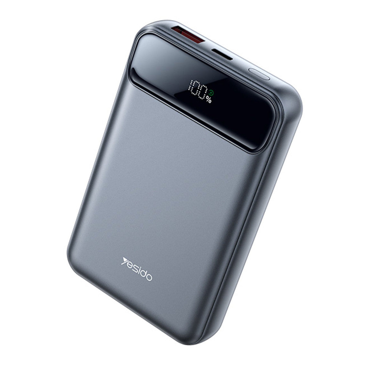 Yesido YP49 10.000 mAh Dijital Göstergeli 22.5W USB 3.0 / 20W Type-C Çıkışlı ve 15W Kablosuz Şarjlı PD Hızlı Şarj Magsafe Powerbank