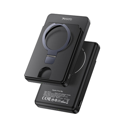 Yesido YP73 Apple Beni Bul Özellikli 5.000 mAh Kablosuz Magsafe Powerbank